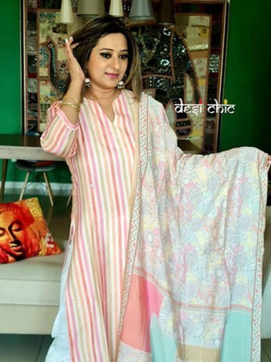 Exquisite kurta and dupatta set